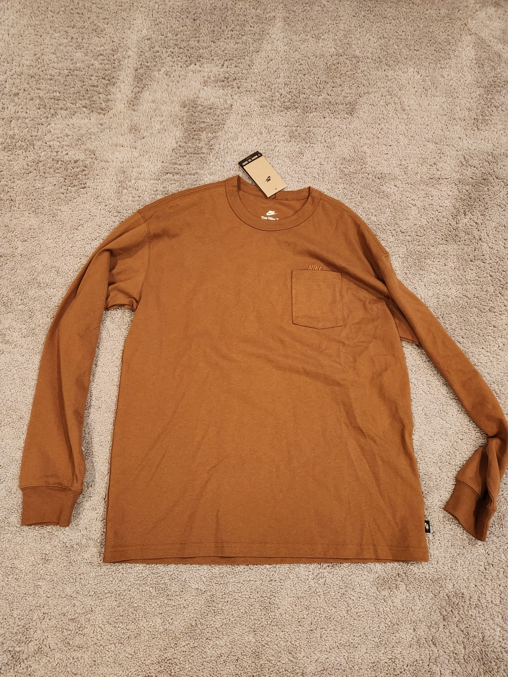 Nike DR7929 Long Sleeve Pocket T-shirt Sz M